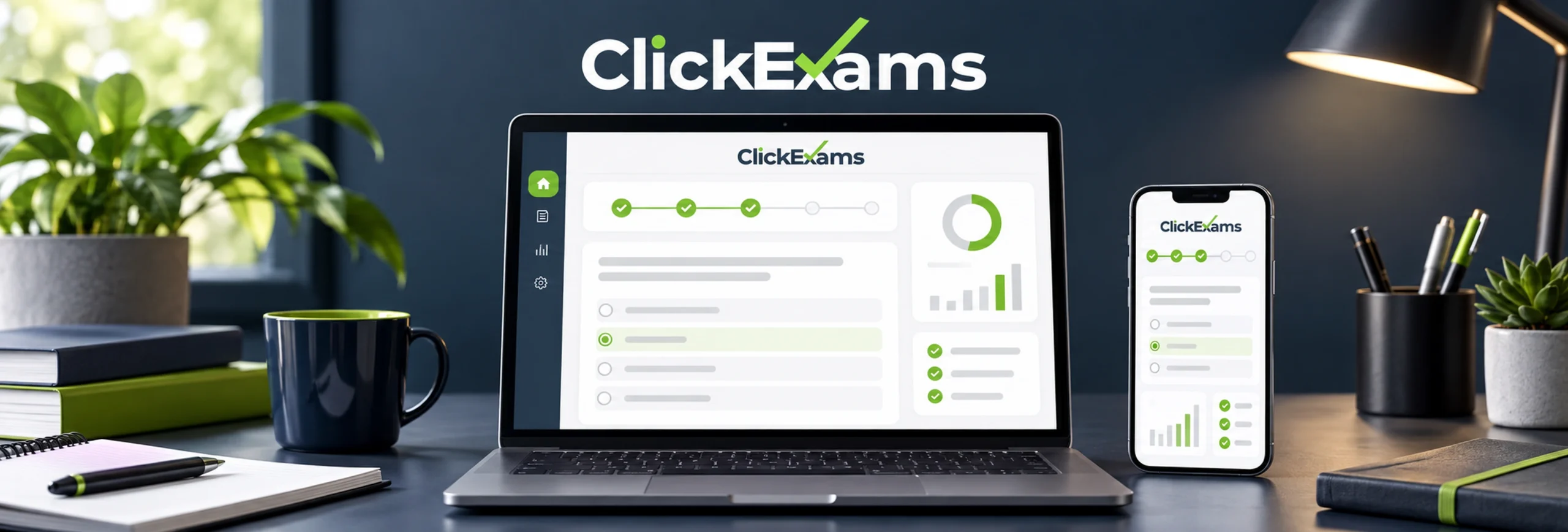 ClickExams Online Exam Interface