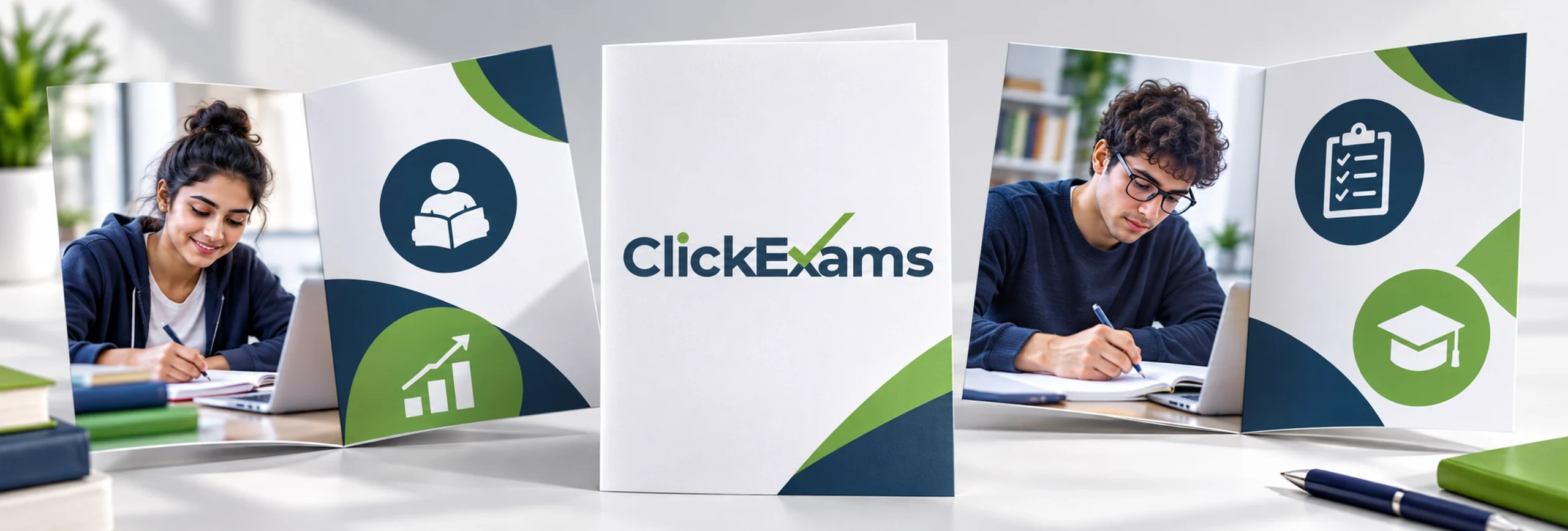 ClickExams Print Campaign