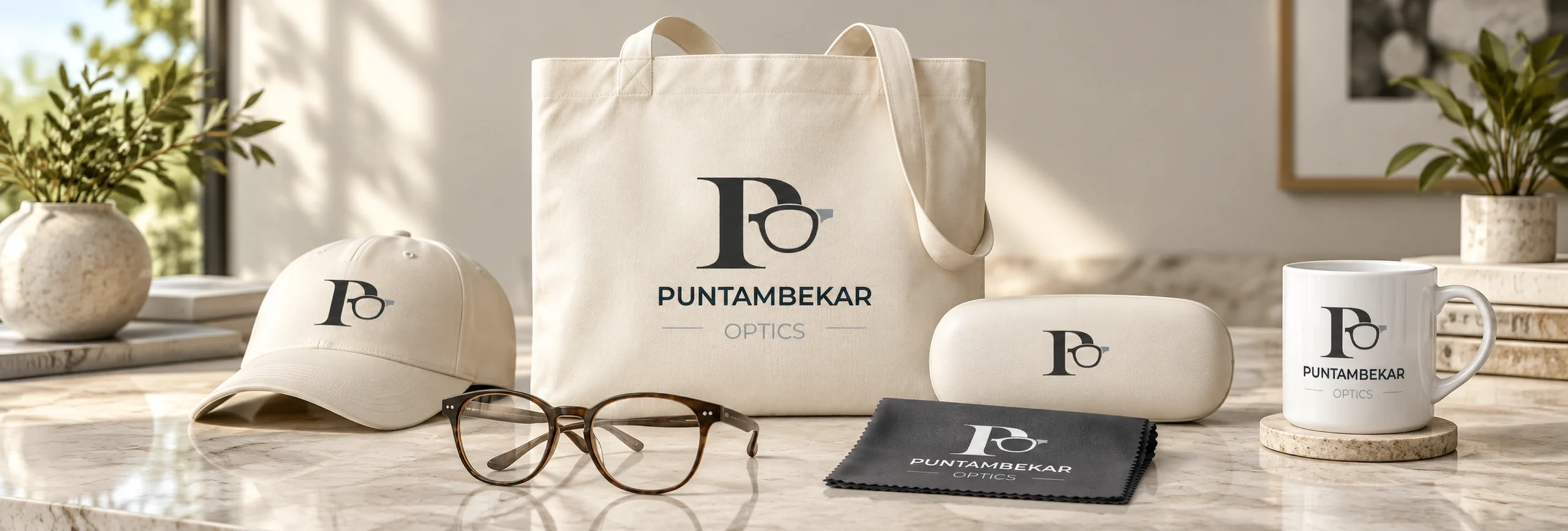 Puntambekar Optics branded eyewear accessories