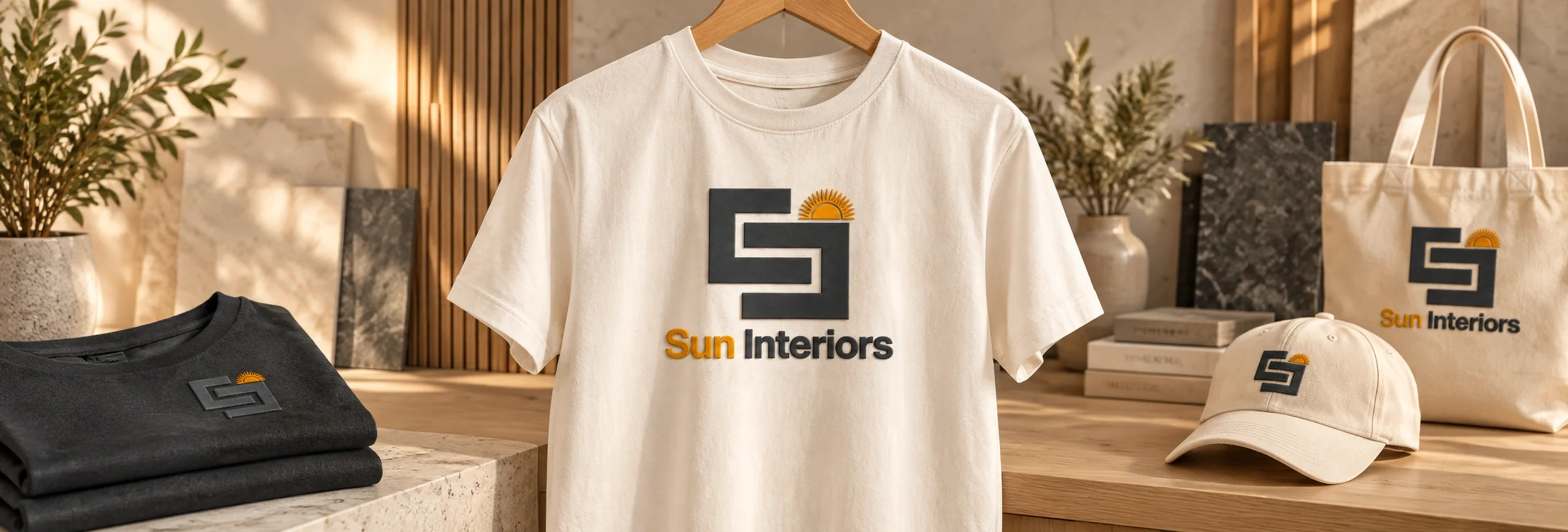 Sun Interiors branded apparel